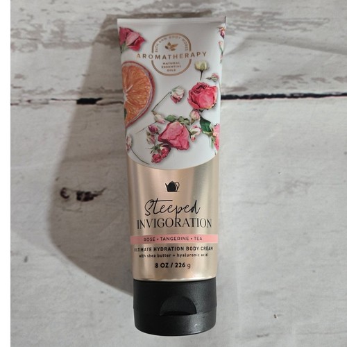 NEU! Bath & Body Works Steeped Invigoration Rose Tangerine Tea Body Lotion Creme