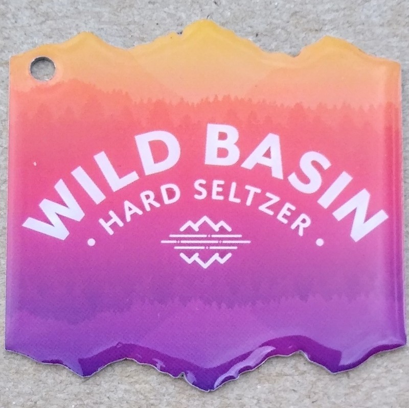 Wild Basin Hard Seltzer Promotional Tag Geocoin - Activated, Adoptable - TBA0KB1
