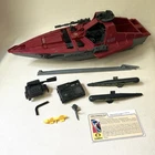 VTG GI Joe Cobra Moray Hydrofoil Action Figure Vehicle 1985 - Incomplete