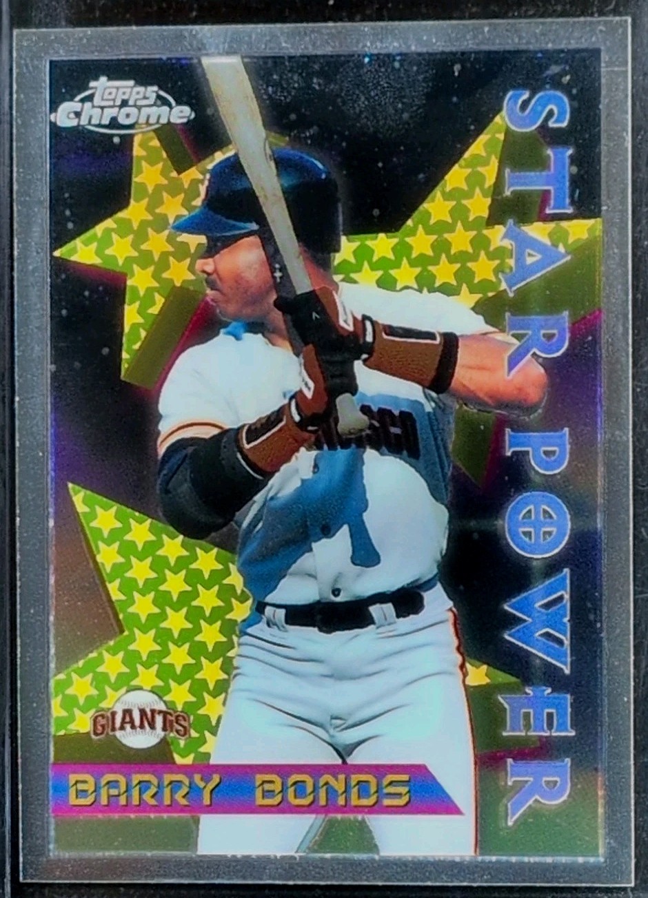 1996 Topps Chrome - Star Power Barry Bonds #10