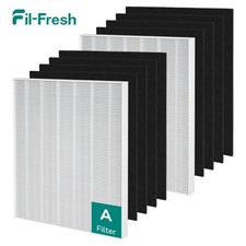 115115 Filter Replacement for Winix Air Purifier C535 5300 6300 2 HEPA 8 Carbon
