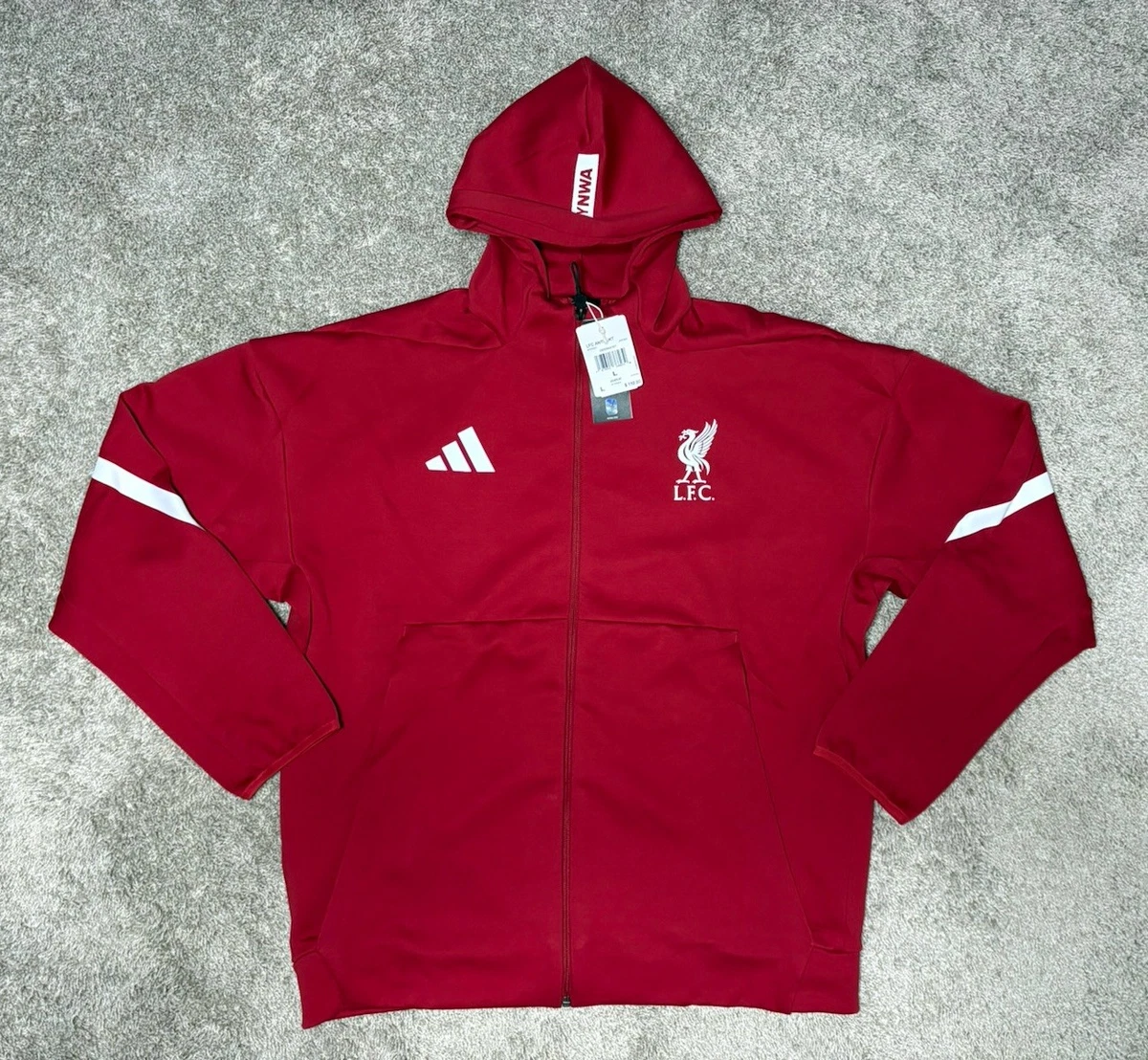 Preços baixos em Adidas Liverpool International Club jaquetas fãs