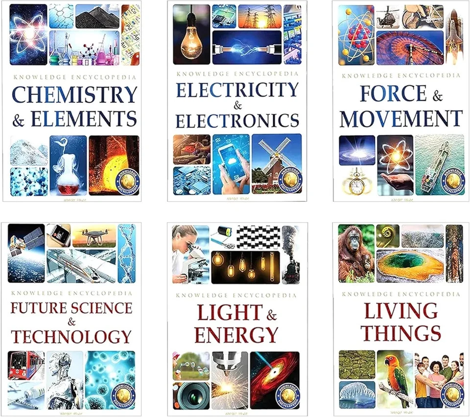 Science Knowledge Encyclopedia for Children : Collection of 6 Books (Box Set) - Image 2 of 4