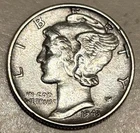 Mercury Silver Dime 1943 D