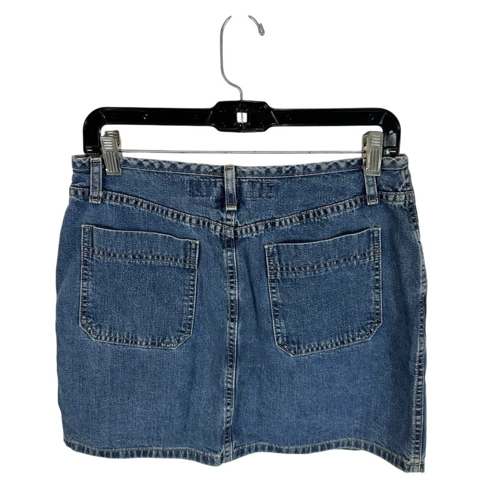 Minifalda vaquera hidráulica vintage Y2K talla 9/10 patinador ropa de calle grunge punk Foto 2 de 4