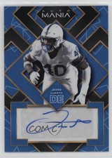 2022 Wild Card Mania Square Blue Rainbow Jesse Luketa Rookie Auto RC 16wc. rookie card picture