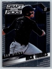 2014 Panini Prizm Draft Picks Nick Torres Rookie San Diego Padres RC #23