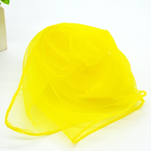Women Ladies 50s Square Chiffon Neck Head Scarf Scarves Wrap Soft Stole Shawl - Picture 22 of 96