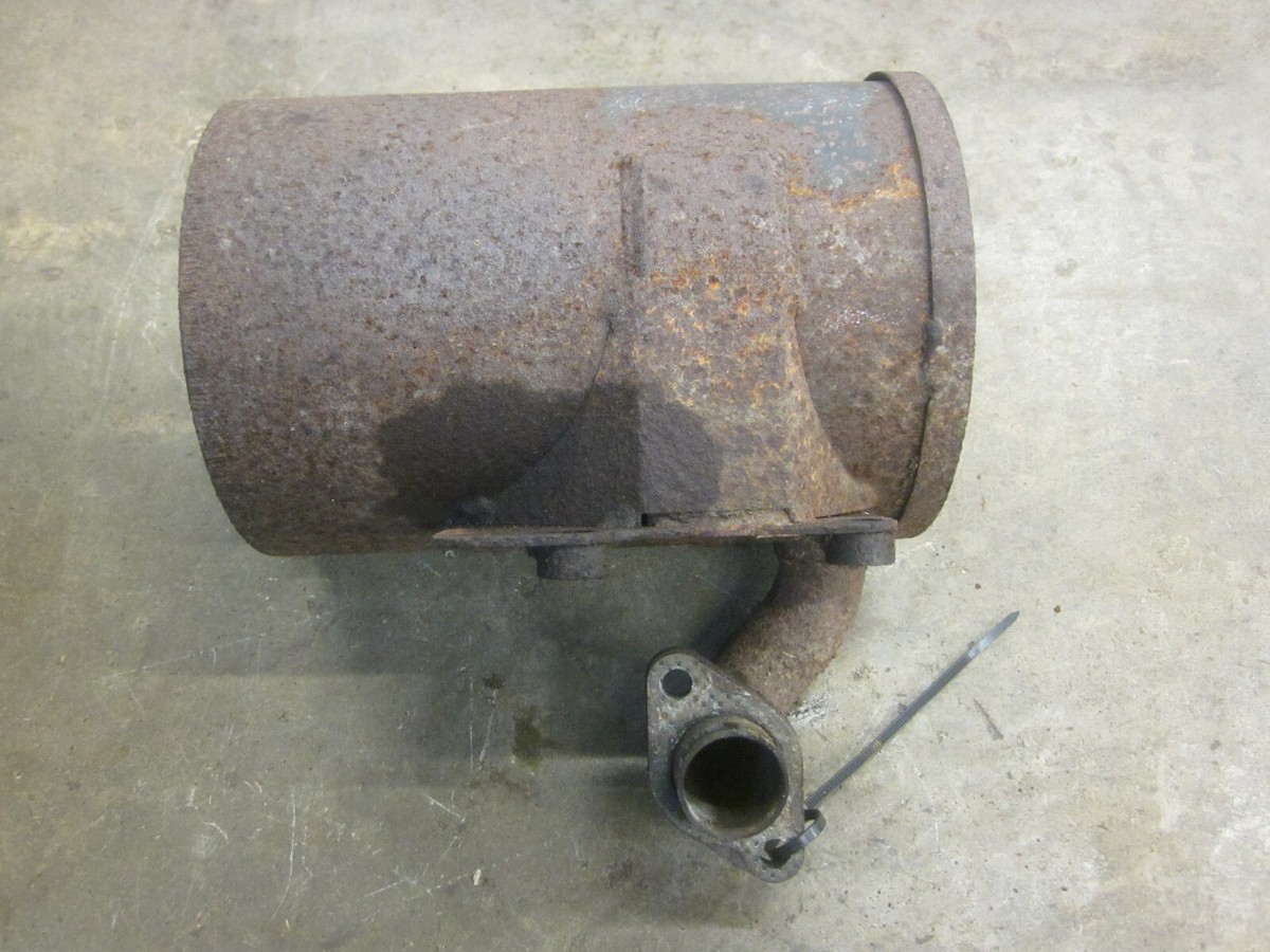 John Deere F525 Kawasaki PA540A Muffler Exhaust AM106364 | eBay