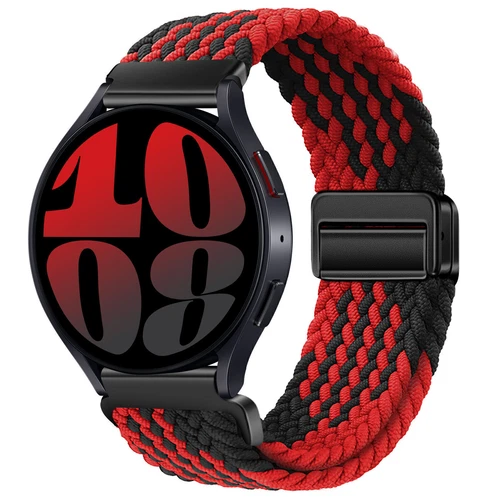 Correa de reloj de pulsera magnética de nailon trenzado de 18 mm 20 mm 22 mm correa de liberación rápida - Imagen 38 de 169