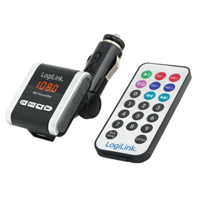 FM Transmitter Auto MP3 SD USB Audio Display Zigarettenanzünder Fernbedienung
