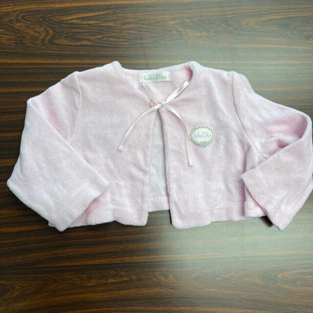 Matière serviette cardigan Baby Dior