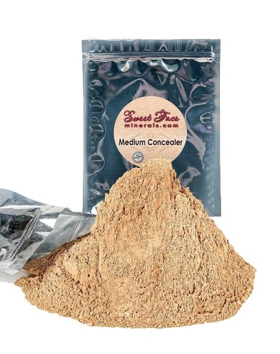 Concealer Refill (12 Gram Bag) By Sweet Face Minerals, Lightweight Mineral Loose