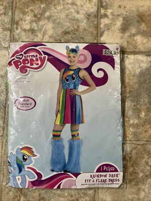 My little pony rainbow dash dress Adult standard Halloween Costume Cosplay Party