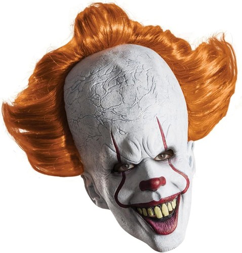 Rubie's -Pennywise Maschera 3/4 Adulto It Film Horror Clown - Foto 2 di 8