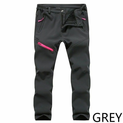 Women Combat Trousers Pants Outdoor Hiking Ski Fleece Padded Water Wind Proof - Picture 15 of 15