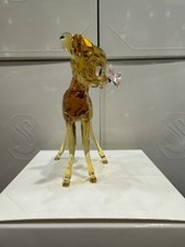 Swarovski バンビ置物 A3350 クリスタルとバンビのお花セット 施华洛世奇Bambi 在施华洛世奇摆件| eBay