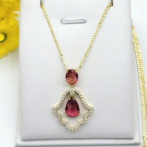 Authentic The Hamsa Of Crimson Dawn A 14K Gold Plated Talisman Of Protection