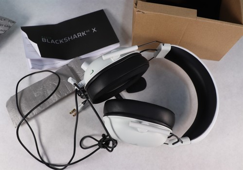 Razer BlackShark V2 X Wired Gaming Headset for PS4/Switch/PC/Mac/Xbox White - Bild 4 von 5