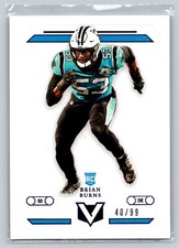 2019 Panini Chronicles Vertex #V-14 Brian Burns Blue /99