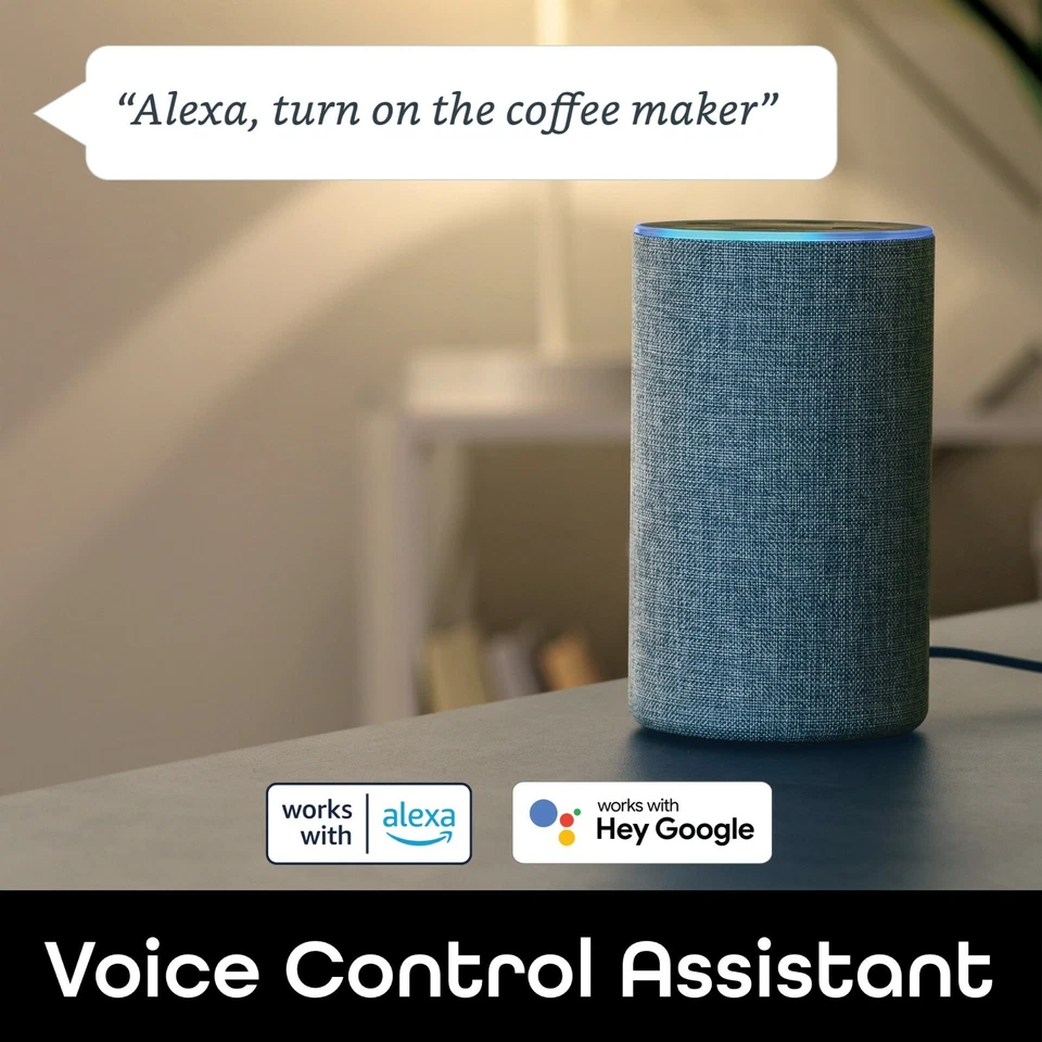 Geeni — умная розетка Current Plus Charge 2 розетки/2 USB с голосовым управлением - Изображение 4 из 4