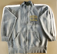 Bethel University Royals MN Minnesota J. America Medium Full Zip Sweatshirt
