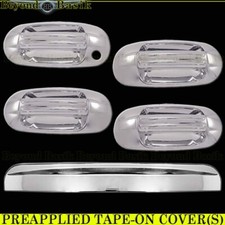2003-2007 Ford Expedition Chrome 4 Door Handle Covers Wo Pskupper Tailgate 2003-2007 Ford Expedition Chrome 4 Door Handle Covers Wo Pskupper Tailgate