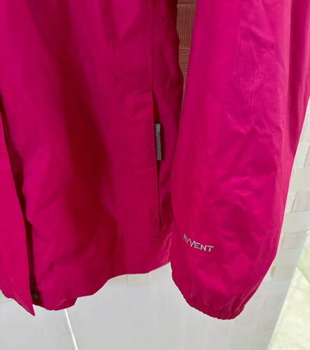 The North Face Jacket Youth Girls Large 14/16 Pink Hyvent Full Zip Waterproof - Picture 3 of 12