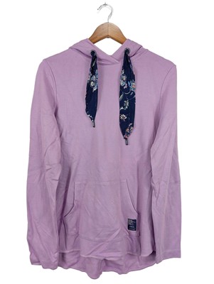 CECIL Kapuzensweatshirt Damen Gr. DE 38 lila Casual-Look