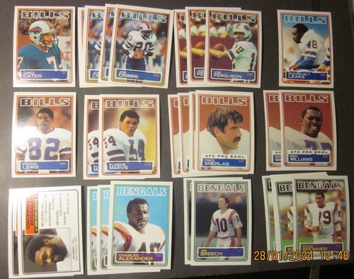 1983 Topps Football Singles(1-396) NM-MT Pick, Choose, Complete Your Set-Updated - 第 173/251 張圖片