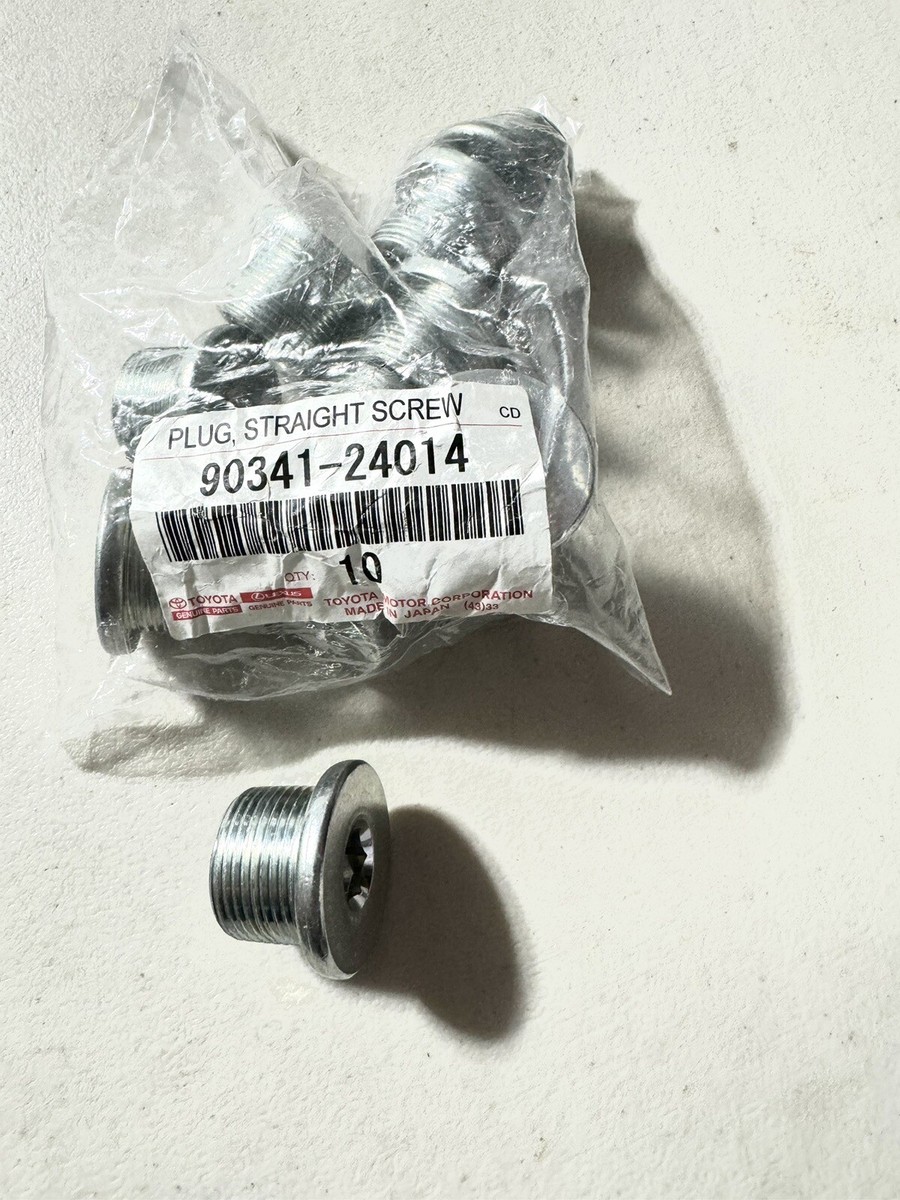 るー TOYOTA/LEXUS PLUG (FOR DIFFERENTIAL OIL DRAIN) 90341-24014 FIT