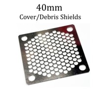 RCP Xtreme Cool 40mm x 40mm Debris Shields 40mm Fans Covers Mesh Holes