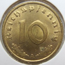 M&uuml;nze Deutsches Reich 3. Reich 10 Reichspfennig 1936 A in Vorz&uuml;glich