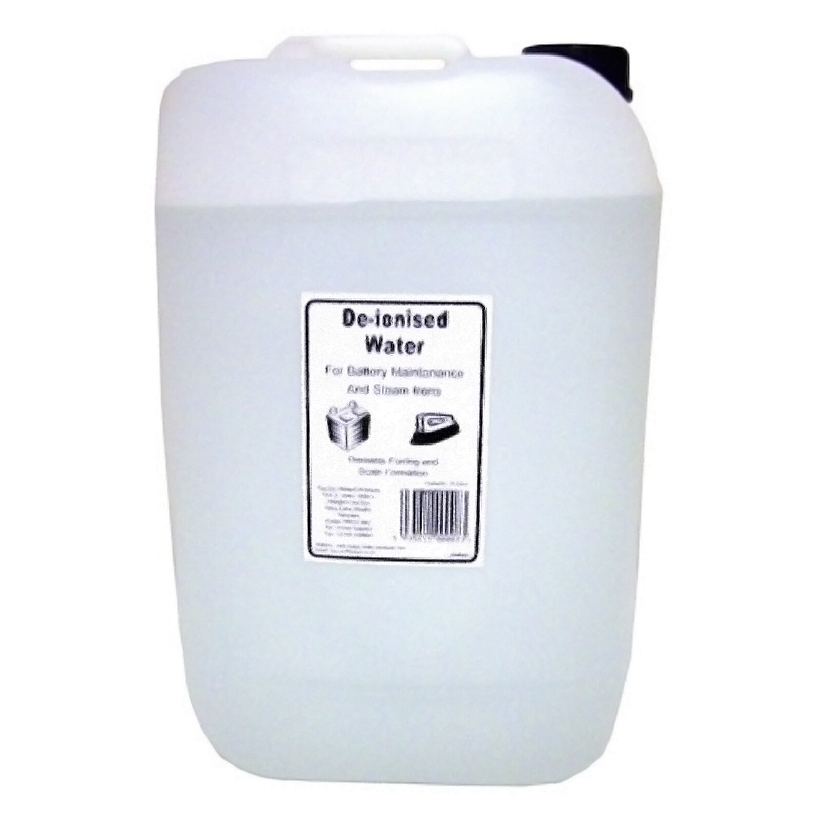 De-Ionised Top Up Water 25 Litres 25L - DW025