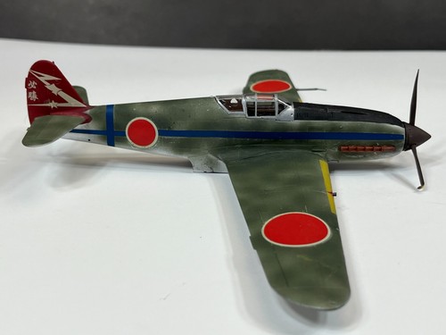 1/48 Japanese WW2 Kawasaki Ki-61-I Fighter Plane Model Kit BUILT PAINTED camo