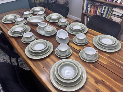 62pc Noritake Viscount 6845 China Set for 8 | Discontinued 1967 1975 | Beautiful