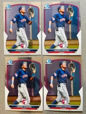 4 Lot 2023 Bowman Chrome Prospects Baseball MLB #BCP-83 Jaison Chourio Base Card