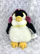Russ Berrie Daisy Chain Plush TUX Penguin Holiday Winter Stuffed Toy with TAG B2