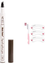 Microblading Eyebrow Pen Waterproof Fork 4 Tips Tattoo Long Last Eyebrow CTGL