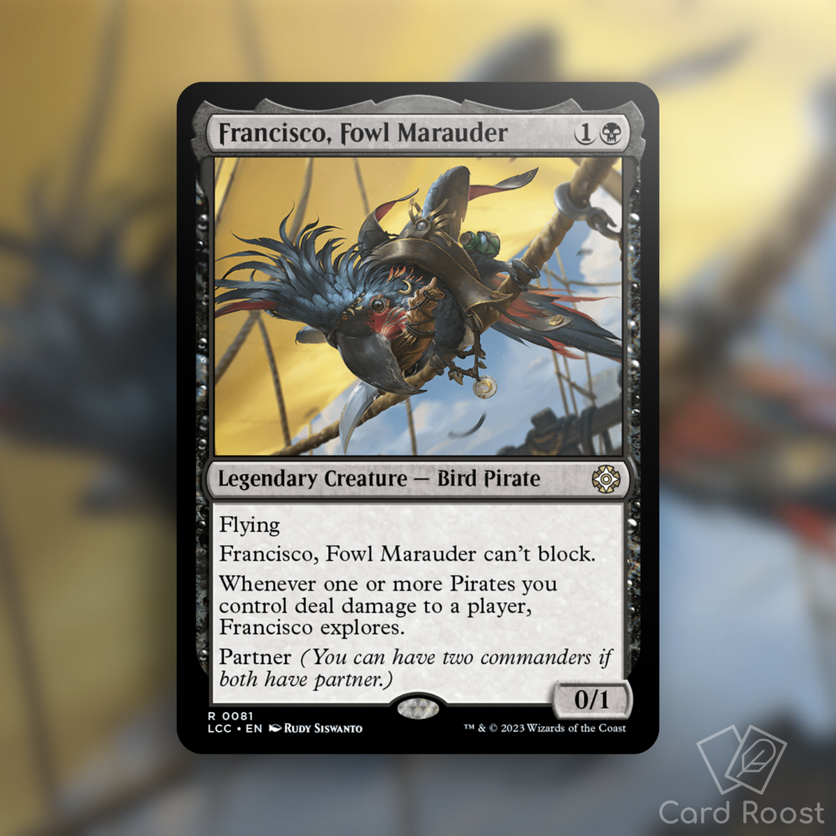 MTG Francisco, Fowl Marauder 0081 Commander: The Lost Caverns of Ixalan LCC  | eBay