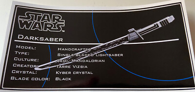 Star Wars Custom UCS Style Sticker MOC-44965 Darksaber by DMarkNG