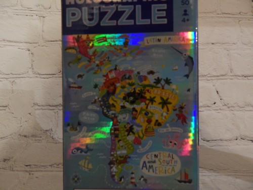 50 piezas rompecabezas holográfico/7,5""x11""/Crocodile Creek - Imagen 2 de 5