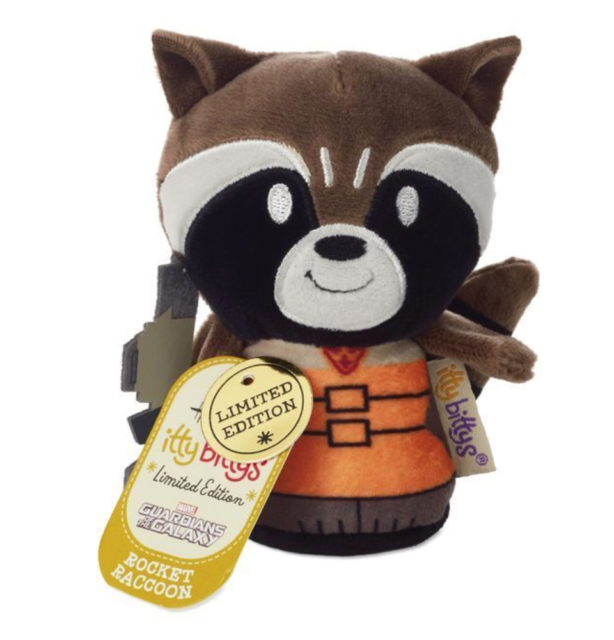 Hallmark Itty Bittys Disney Rocket Raccoon Marvel Guardians of The