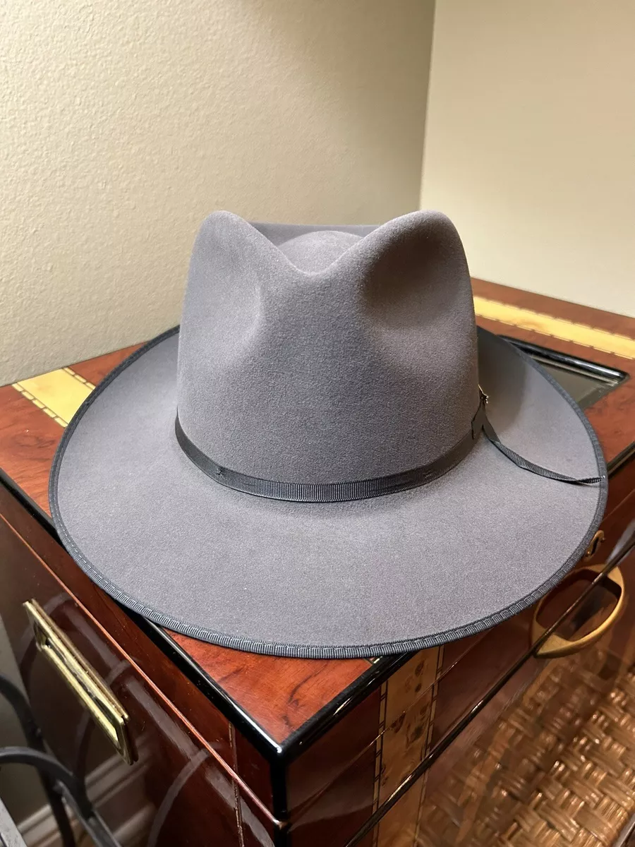 New With Box, Gray Caribou Stetson Stratoliner Size 7 New With Box, Gray Caribou Stetson Stratoliner Size 7