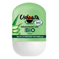 lot de 6 Déodorant bille USHUAIA Vanille BIO ( 50ml x 6)
