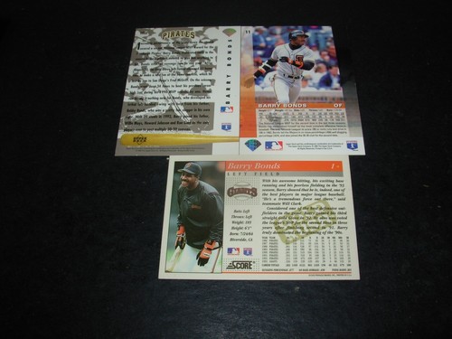 Barry Bonds - Home Run Hero, Diamond Gallery und Gold Rush Karten Sie wählen 1 $1,25 - Bild 2 von 2