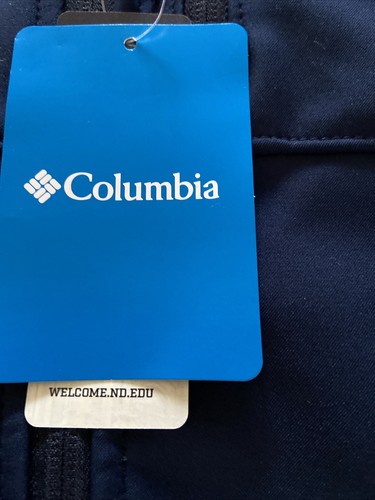 Columbia XM3169 Notre Dame Irish Men's Wind Resistant Softshell Jacket Sz Small - Picture 4 of 10