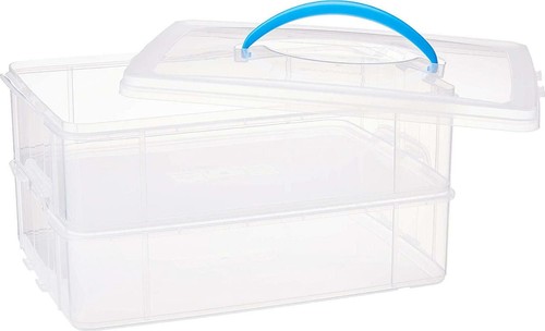 Snapware Snap 'N Stack Portable Organizer 14.1-Inches by 10.5-Inches BPA Free - Picture 3 of 12