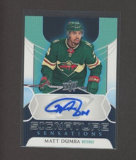 2020-21 Upper Deck Signature Sensations Autograph #SSMD Matt Dumba   *21966