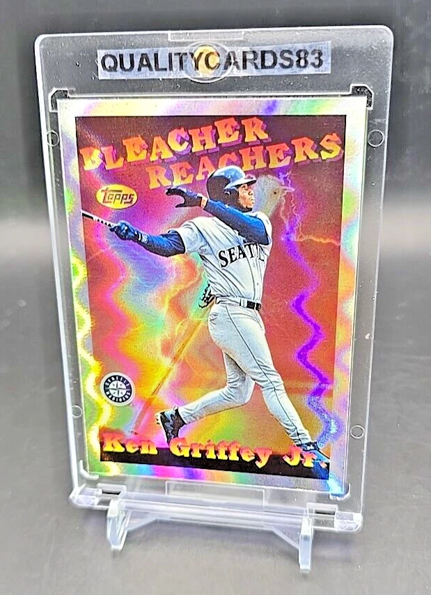 KEN GRIFFY JR RARO CARTÃO DE INSERÇÃO REFRATOR COM ESTOJO MLB SEATTLE MARINERS - Imagem 3 de 4